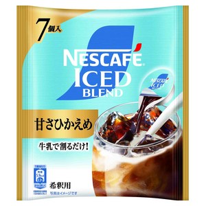 네스카페 아이스 블렌드 포션 단맛을 줄인 타입