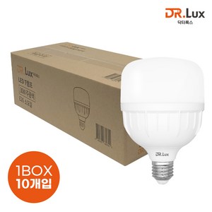 닥터룩스 고용량 LED 전구 T램프 30W, 10개