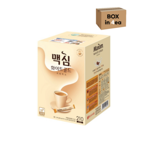 맥심 화이트 골드 커피믹스, 11.7g, 210개입, 4개