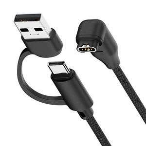 가민 2in1 충전 호환 케이블 USB-A C타입