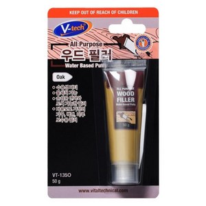 Vtech 우드 필러 오크 50g, VT-135-O 우드필러 오크, 1개