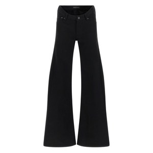 발렌시아가 버튼 플레어 진, 블랙계열, Denim size 28