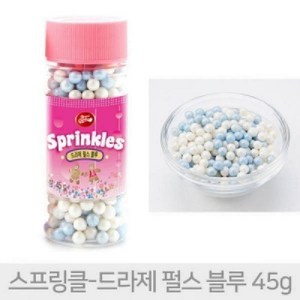 브레드가든 스프링클 드라제 펄스 블루, 45g, 1개