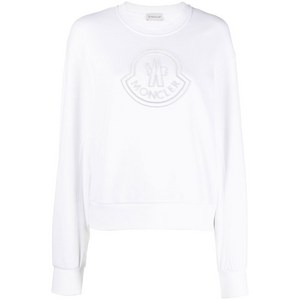 몽클레르 로고 프린트 스웨트셔츠