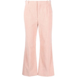 끌로에 크롭 코듀로이 팬츠, 핑크계열, France 40(KR 66)