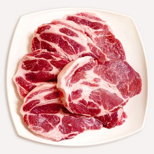 [부산최가네]한돈 생 목살 구이용, 500g, 2개