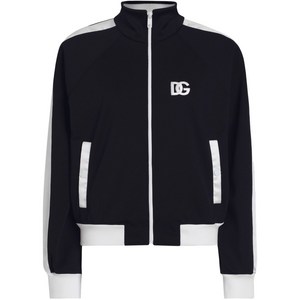 돌체앤가바나 로고 자수 스웨트셔츠, 블랙계열, Italy 40(KR 44)