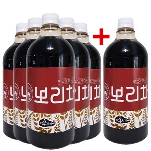 홍치마 대용량 국산 보리차 원액 액상 100%볶은보리 농축액 건강차 1000ml 다홍치마, 1L, 1개입, 6개