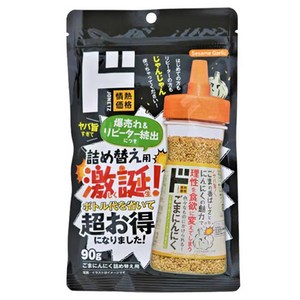 조네츠 음식에 뿌려 먹을 수 있는 참깨 마늘 리필용, 90g, 1개