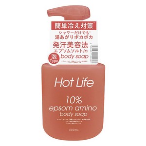 Pelican 핫 라이프 10% 엡솜 아미노 바디 솝, 500ml, 1개