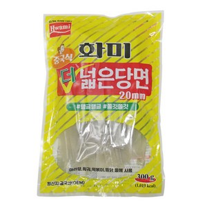 화미 중국식 더 넓은 당면 20mm, 300g, 1개