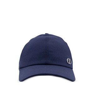 디올 로고 장식 모자