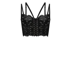 돌체앤가바나 레이스 디테일 멀티 스트랩 코르셋, 블랙계열, Italy 3