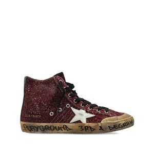 골든 구스 프랜시 펜스타 스니커즈, Italy 43(KR 285), 레드계열