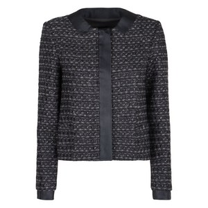 엠포리오아르마니 커프 트위드 재킷, 블랙계열, Italy 48(KR 99)