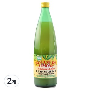 유로푸드 유기농 레몬주스, 1L, 2개