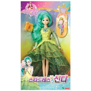 시크릿쥬쥬 별의여신 스타드레스 신디 인형, 혼합색상, 1개