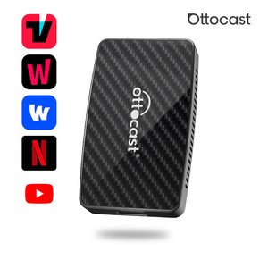 오토캐스트 Play2Video Pro 무선 안드로이드 오토 앤 애플 카플레이 올인원 어댑터