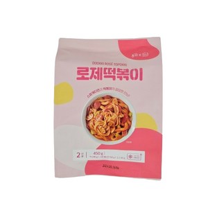 [당일배송] 두끼 로제 떡볶이 (냉동) 450g 6개, 1개