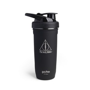 스마트쉐이크 해리포터 스테인레스 스틸 단백질 셰이커 병 900ml, 죽음의 성물, 900ml, 1개