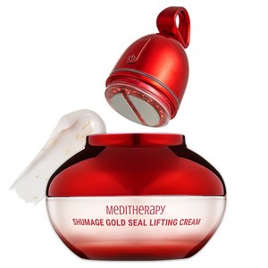 (기획세트) 메디테라피 슈마지 중주파 EMS 디바이스 + 골드실 리프팅 크림 50mL