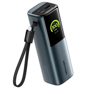 벤션 POWERHIVE PD PPS 노트북 고속충전 대용량 보조배터리 200W 27000mAh PD3.1 140W 지원