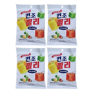 피치 킨조젤리, 4개, 76g