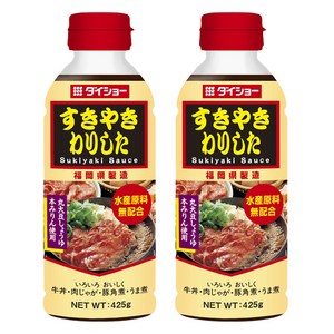 다이쇼 스키야끼 국물소스, 425g, 2개