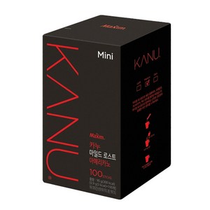 카누 미니 마일드 로스트 아메리카노 원두커피믹스, 900mg, 90개입, 2개