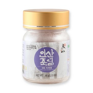 인산죽염 9회 자죽염, 60g, 1개