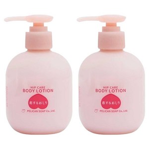 Pelican 사랑스러운 엉덩이 힙 케어 바디로션, 200ml, 2개