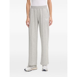 엠포리오아르마니 로고 자수 트랙팬츠