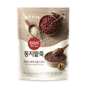 비비고 동지팥죽, 4개, 420g