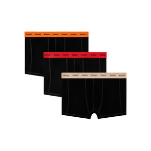 디젤 데미안-Utlt 복서 브리프 3팩, 블랙계열, Standard XL