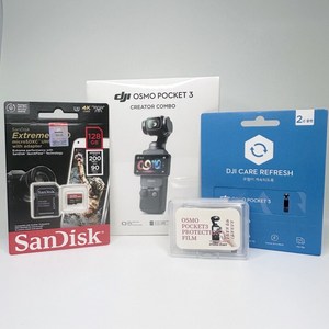 DJI 오즈모 포켓 3 크리에이터 콤보 액션캠 PP-101