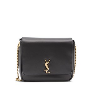 생로랑 케이티 레더 크로스 백