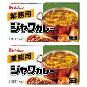 하우스푸즈 대용량 자와 카레, 1kg, 2개