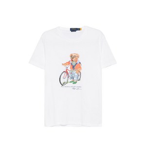 폴로랄프로렌 폴로 베어 프린트 티셔츠, 화이트계열, Standard S(KR 95)