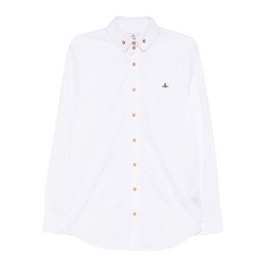 비비안웨스트우드 크롤 셔츠, 화이트계열, IT/FR 52(KR 110)