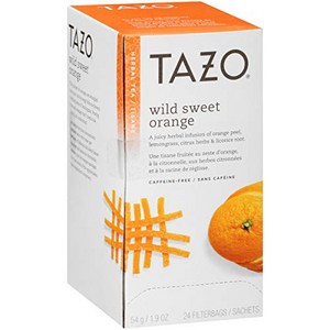 Tazo Hot Tea Filterbag Wild Sweet Orange 24 count Pack of 6 FILTERBAG