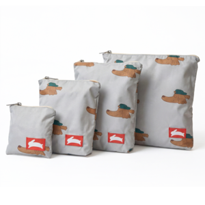 오우아스튜디오 어린이집 준비물 방수 파우치 4종 세트