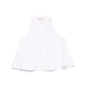 마르니 오가닉 코튼 탱크 탑, 화이트계열, Italy 46(KR 66-77)