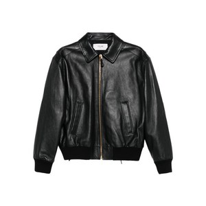 셀린느 웰트 포켓 레더 재킷, 블랙계열, FR 36(KR 44)