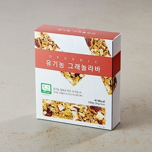 유가원 유기농 그레놀라바, 20g, 5개