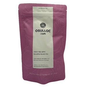 오설록 무화과 애플 블랙티 피라미드 티백, 2.5g, 20개입, 1개