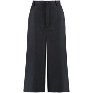 발렌시아가 와이드 크롭 팬츠