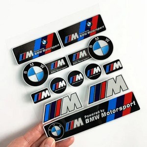 BMW 오토바이 레이싱 헬멧 스타일링 자동차 로고 스티커 R1200 GS 모터 스포츠 방수 데칼, [03] A3, 1개