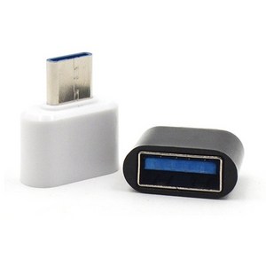 [MAXTEK] USB-A 3.0 to Type-C 3.1 F/M OTG 변환젠더 MT025 [화이트], 1개