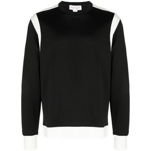 알렉산더맥퀸 투톤 패널 스웨트셔츠, 블랙계열, Standard M