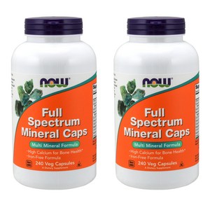 나우푸드 풀 스펙트럼 미네랄 캡슐